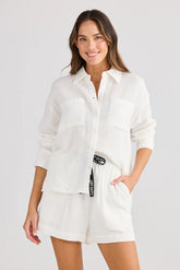 Classic Cotton Shirt - White